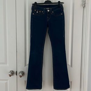 Tru Religion dark wash jeans